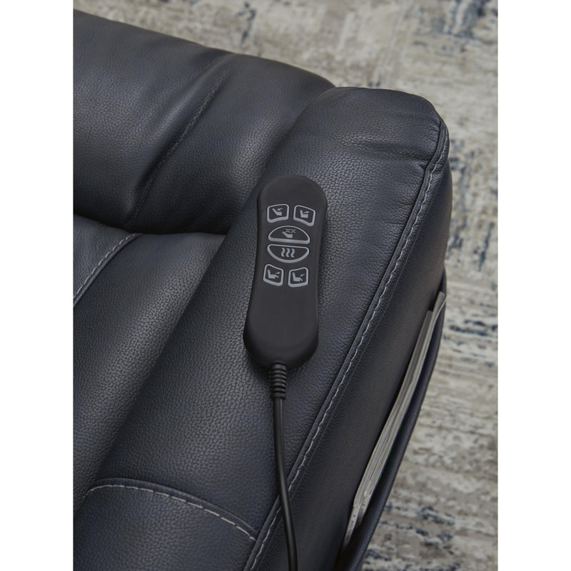 Signature Design by Ashley Strawbill Power Leather Look Recliner 6391012 IMAGE 13