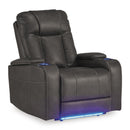  Signature Design by Ashley Feazada 6620513 Power Rocker Recliner with Adjustable Headrest IMAGE 2