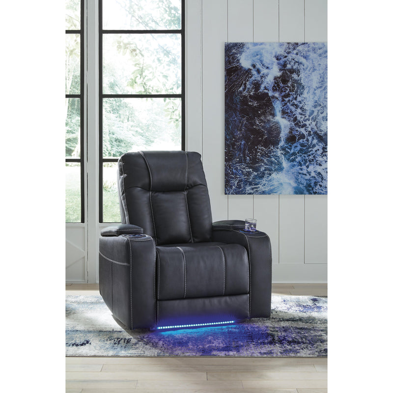 Signature Design by Ashley Feazada Power Leather Look Recliner 6620613 IMAGE 7