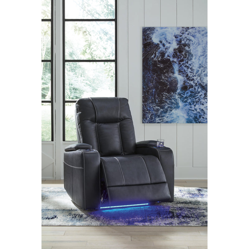 Signature Design by Ashley Feazada Power Leather Look Recliner 6620613 IMAGE 8