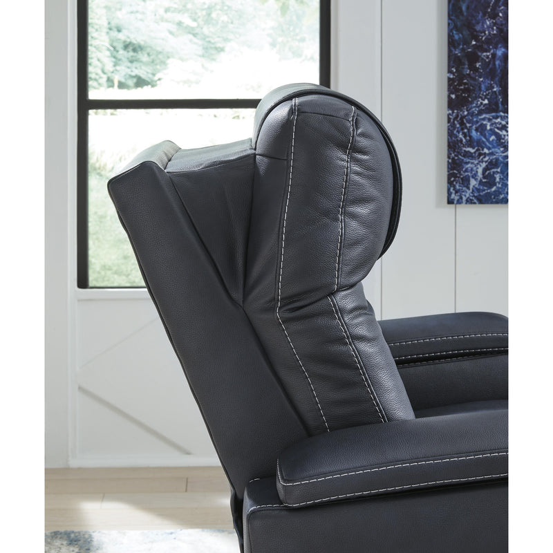 Signature Design by Ashley Feazada Power Leather Look Recliner 6620613 IMAGE 9