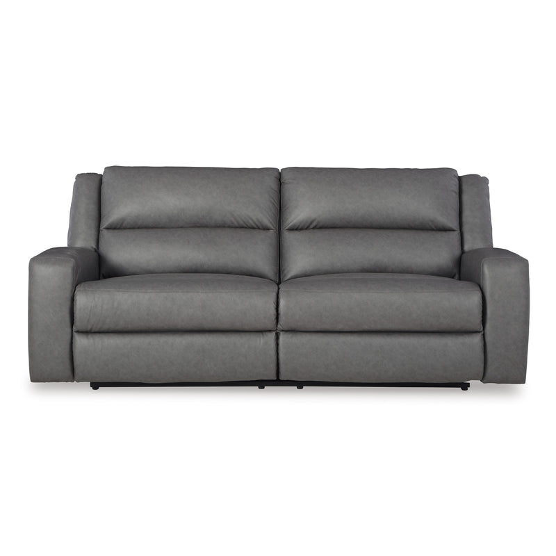 Benchcraft Brixworth Reclining Leather Look Sofa 6910681 IMAGE 4