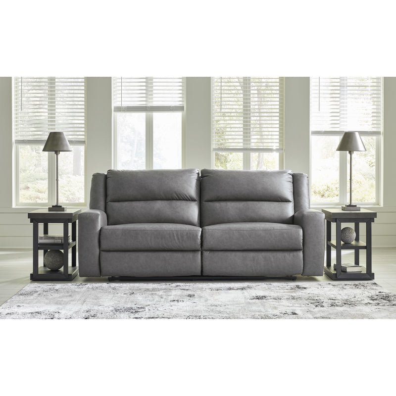 Benchcraft Brixworth Reclining Leather Look Sofa 6910681 IMAGE 6