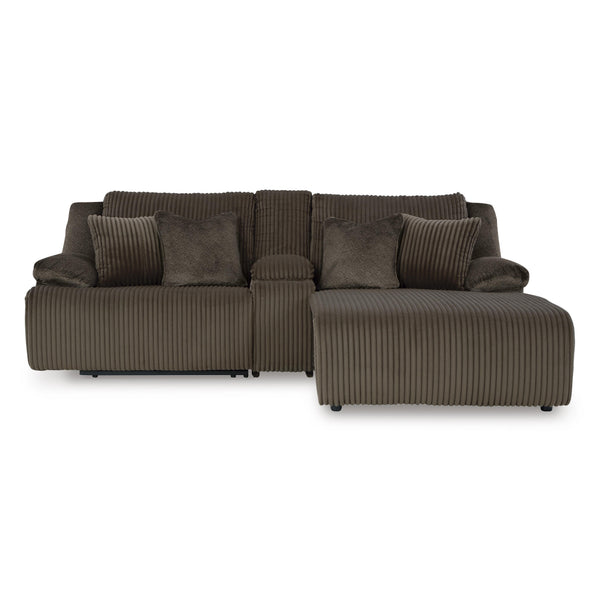 Signature Design by Ashley Top Tier 92705S4 3 pc Reclining Sectional S