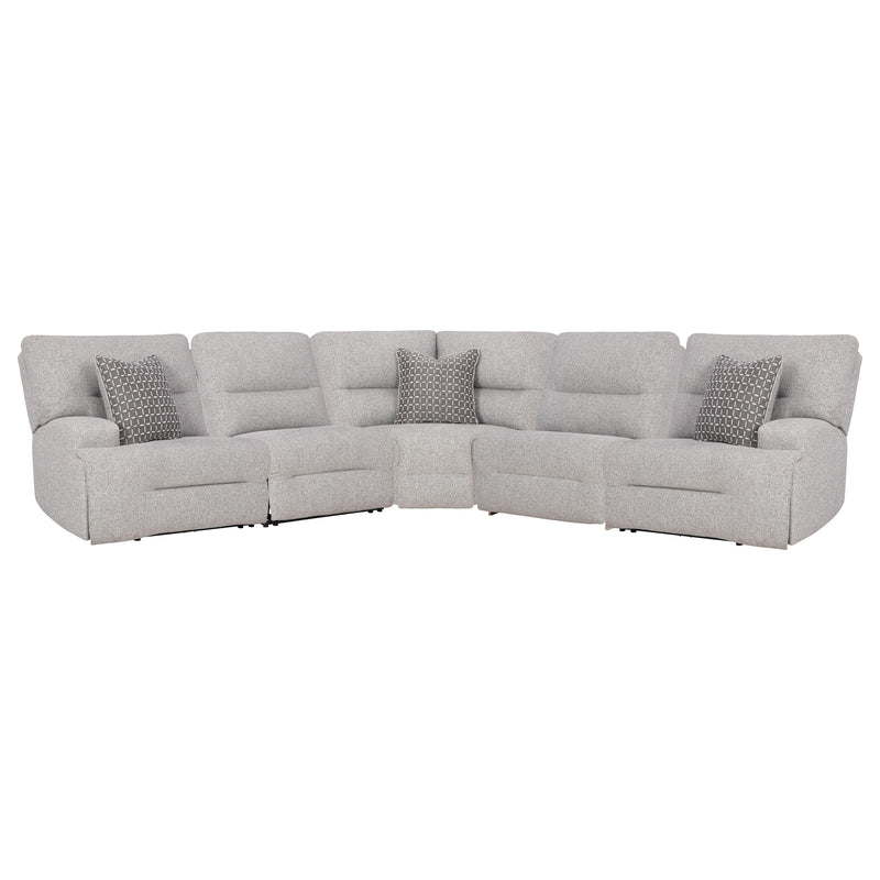Signature Design by Ashley Acklen Place 93605S3 5 pc Power Reclining Sectional IMAGE 1