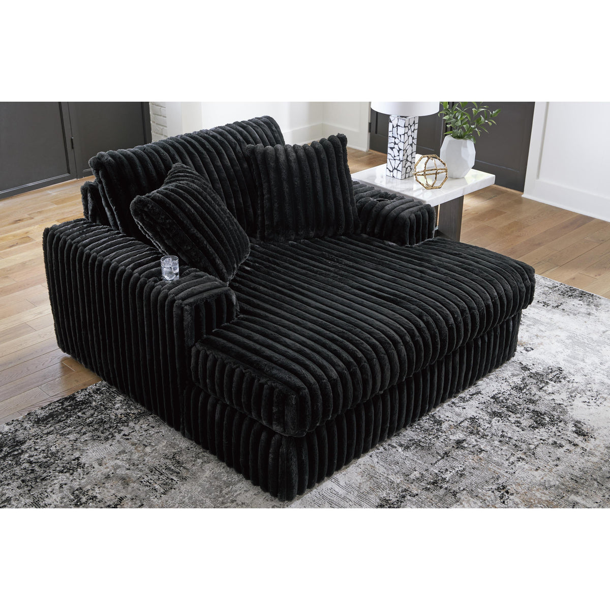 Signature Design by Ashley Midnight-Madness 9810315 Oversized Chaise