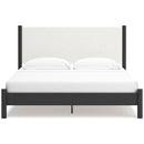 Signature Design by Ashley Cadmori King Upholstered Panel Bed B2616-58/B2616-56/B100-14 IMAGE 2