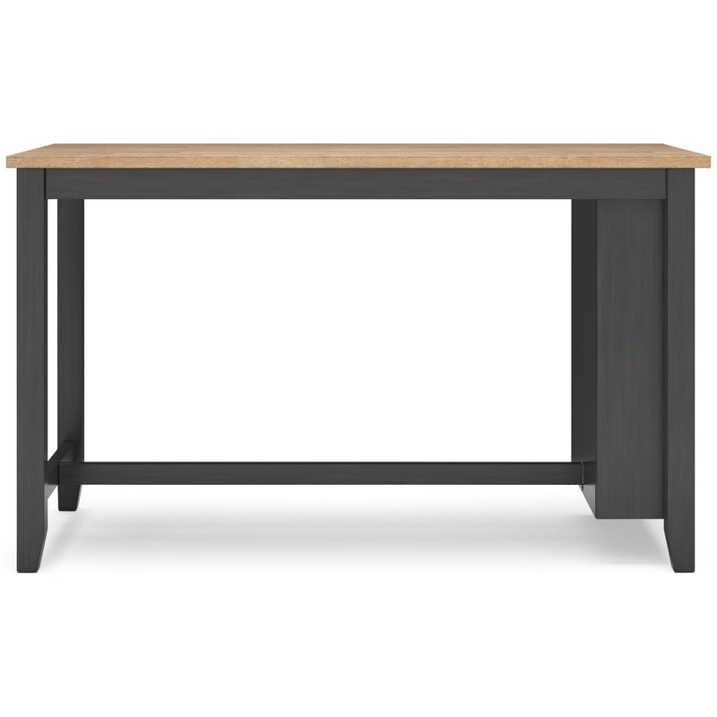 Signature Design by Ashley Gesthaven Counter Height Dining Table with Trestle Base D396-13 IMAGE 4