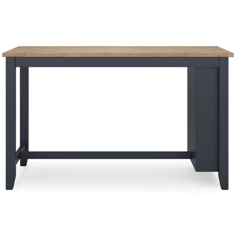 Signature Design by Ashley Gesthaven Counter Height Dining Table with Trestle Base D399-13 IMAGE 5