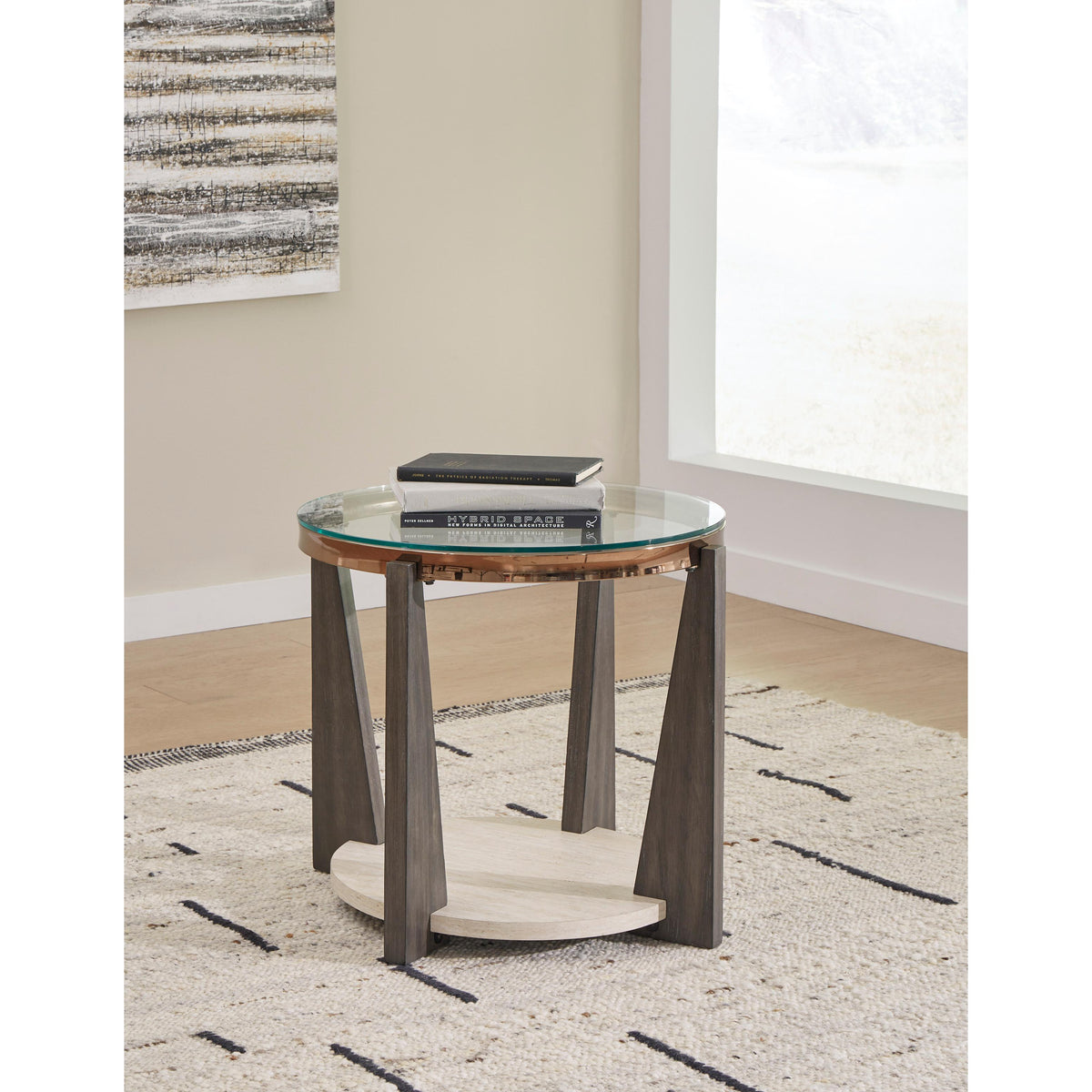 Signature Design by Ashley Frazwa T432T1 Coffee Table and 2 End Tables
