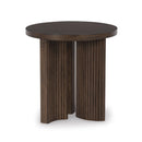  Signature Design by Ashley Korestone T689-6 Round End Table IMAGE 2