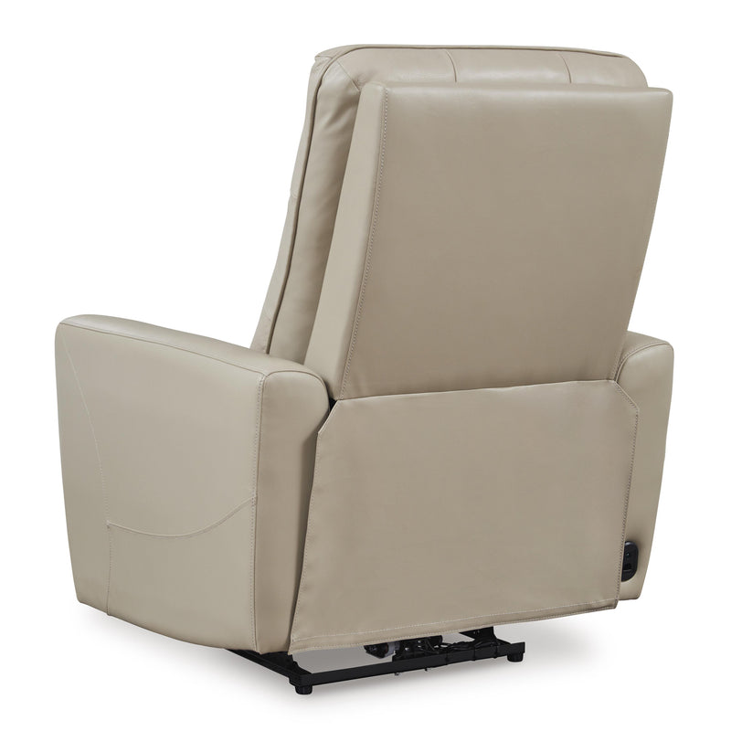 Signature Design by Ashley Pisgham Power Leather Match Recliner U1050313 IMAGE 6