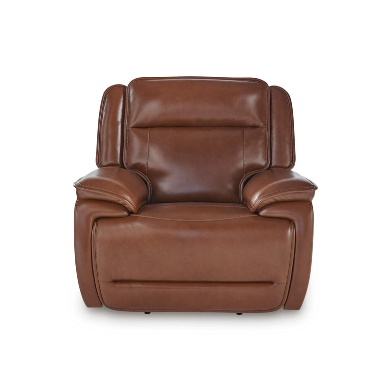  Signature Design by Ashley Healy Pier U1120413 Power Recliner with Adjustable Headrest IMAGE 3