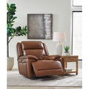  Signature Design by Ashley Healy Pier U1120413 Power Recliner with Adjustable Headrest IMAGE 6