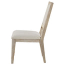  Coaster Furniture Trofello 123122 Cushioned Dining Side Chair - White Washed IMAGE 4