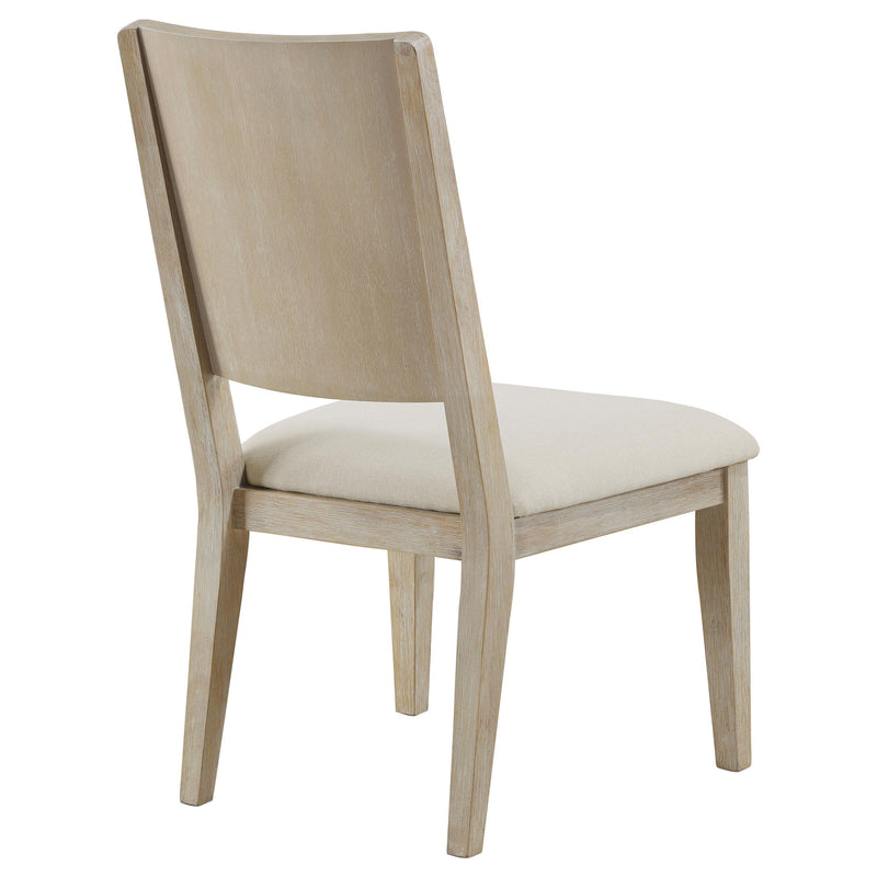  Coaster Furniture Trofello 123122 Cushioned Dining Side Chair - White Washed IMAGE 6