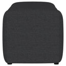  Coaster Furniture Summer 910294 Fabric Upholstered Tufted Accent Bench - Charcoal IMAGE 4