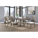  Furniture of America Newcastle CM3254GY-T-TABLE Dining Table IMAGE 2
