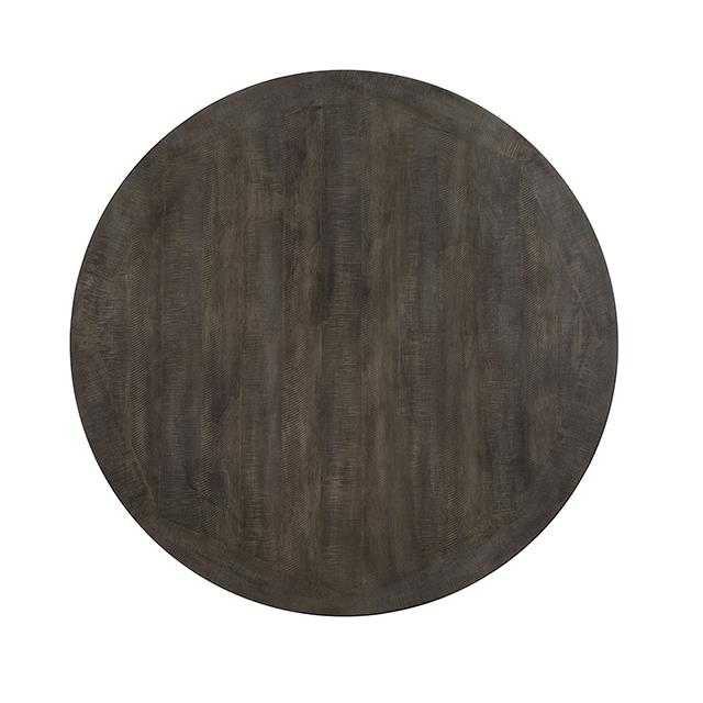 Furniture of America Round Auletta Dining Table CM3417GY-RT IMAGE 4