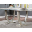  Furniture of America Cathalina CM3541SV-T-TABLE Dining Table IMAGE 3
