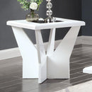  Furniture of America Dubendorf CM4183WH-E End Table IMAGE 1