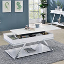  Furniture of America Titus CM4193WH-C Coffee Table IMAGE 1