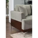  Furniture of America Vallarta Stationary Fabric Chair CM6458GY-CH IMAGE 3