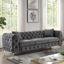  Furniture of America Sapphira CM6498DG-SF-PK Sofa IMAGE 1