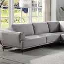  Furniture of America Laufen Reclining Fabric Sectional CM6745GY-SECT IMAGE 1