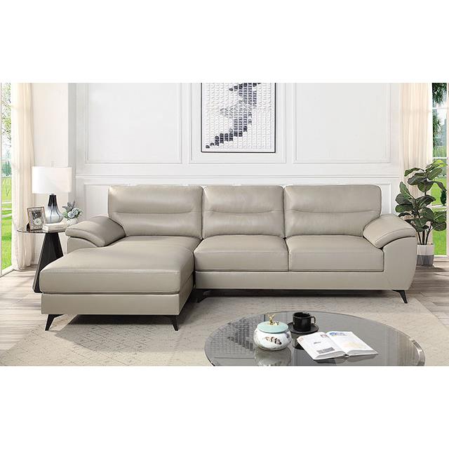 Furniture of America Mohlin Leatherette Sectional CM6747TP-SECT IMAGE 2