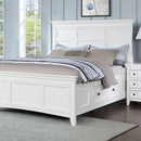 Furniture of America Castile CM7413WH-EK King Bed IMAGE 1