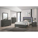 Furniture of America Alison Dresser Mirror CM7416GY-M IMAGE 2