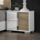  Furniture of America Erlangen 2-Drawer Nightstand CM7462WH-N IMAGE 1