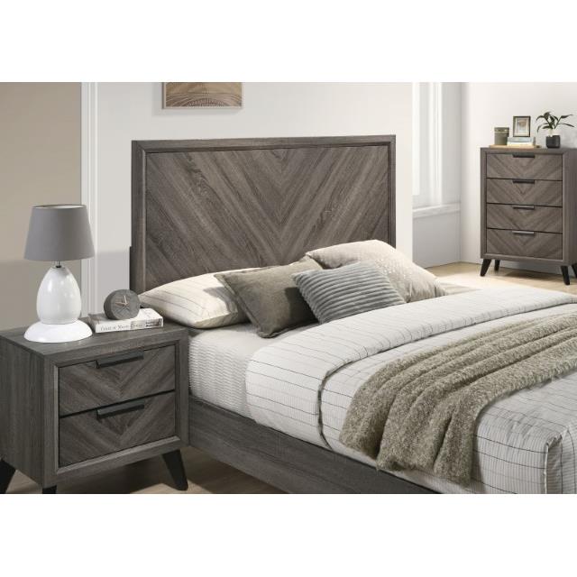 Furniture of America Vagan King Panel Bed CM7472GY-EK-BED IMAGE 4