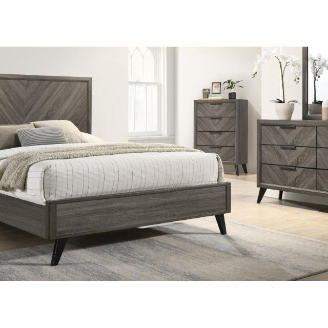 Furniture of America Vagan Queen Panel Bed CM7472GY-Q-BED IMAGE 3