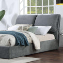  Furniture of America Pillsbury California King Upholstered Platform Bed CM7474GY-CK-BED IMAGE 1