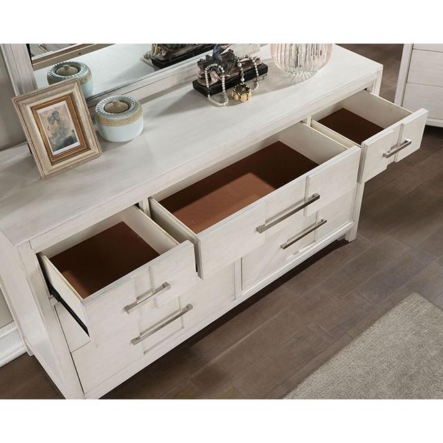 Furniture of America Berenice 7-Drawer Dresser CM7580WH-D IMAGE 3