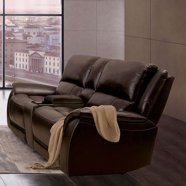 Furniture of America Gorgius Power Reclining Loveseat CM9910ES-LV-PM-PK IMAGE 1