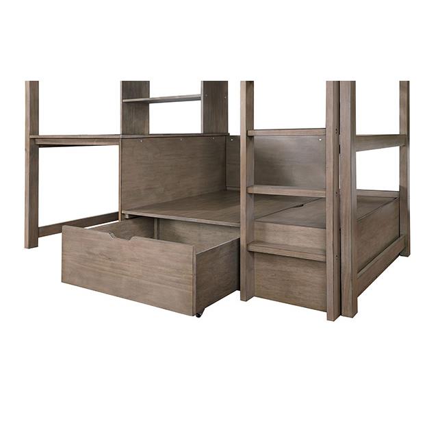 Furniture of America Kids Beds Loft Bed CM-BK828GY-BED IMAGE 4