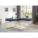  Furniture of America Freiburg CM-DK406BL-PK Corner Desk IMAGE 3