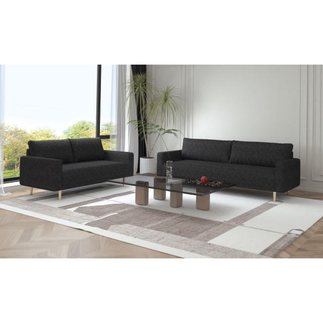 Furniture of America Elverum Stationary Sofa FM61000BK-SF IMAGE 2