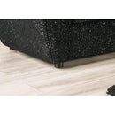 Furniture of America Verdal Stationary Loveseat FM61001BK-LV IMAGE 4