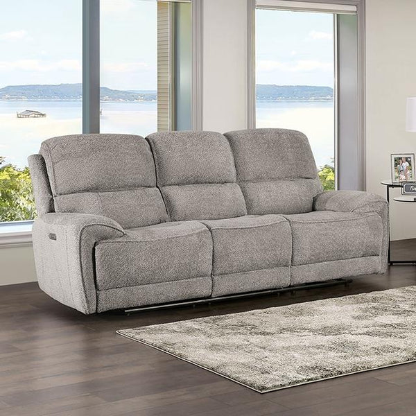 Furniture of America Morcote Power Reclining Sofa FM62001LG-SF-PM IMAGE 1