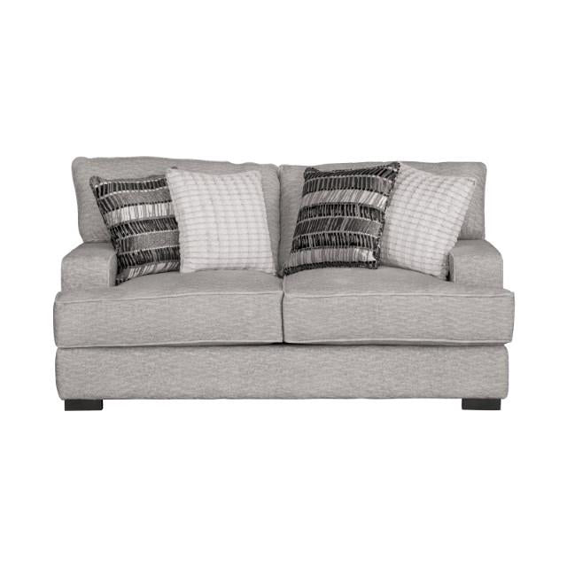 Furniture of America Ardenfold Stationary Fabric Loveseat FM64201GY-LV IMAGE 8