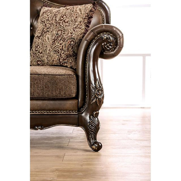 Furniture of America Ensenada FM65003BR-SF Sofa