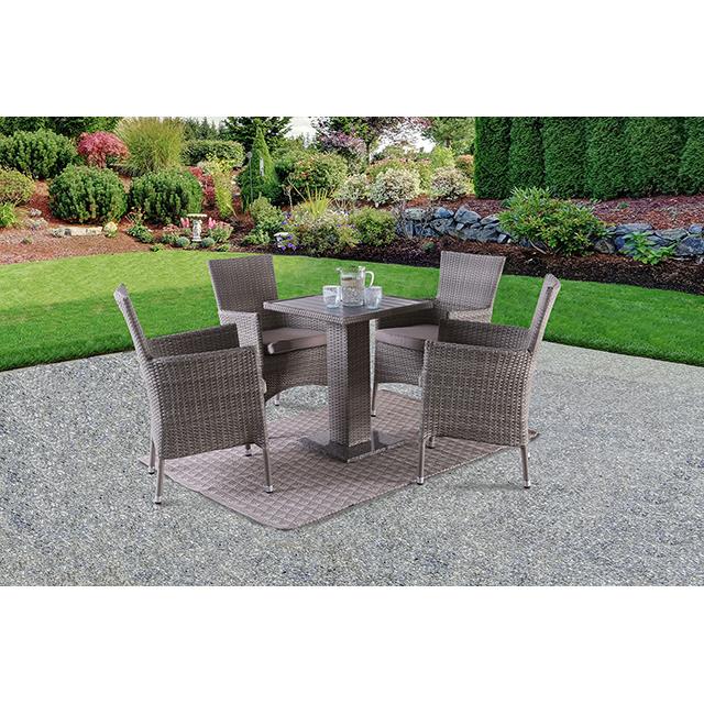 Furniture of America Outdoor Seating Chairs FM80005NT-CH-2PK IMAGE 2