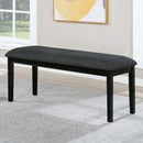  Furniture of America Carbey FOA3488BN Bench IMAGE 1