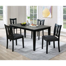  Furniture of America Carbey Dining Table FOA3488T-5PK IMAGE 1