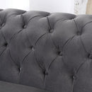  Furniture of America Castellon FOA6475DG-CH-PK Chair IMAGE 4
