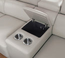  Furniture of America Brekstad Stationary Leatherette Sofa FOA6476LG-SF-PK IMAGE 3